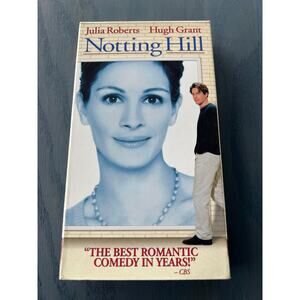 Notting Hill Julia Roberts RomCom Movie Vintage 1999 VHS Tape Pre-Loved